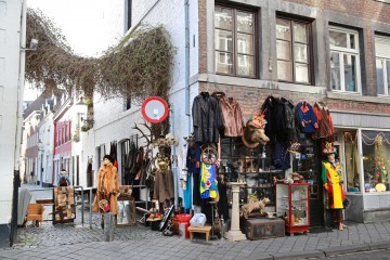 Antiquitätengeschäft in der Bredestraat, Maastricht