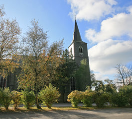 Die Pfarrkirche in Höfen bei Monschau