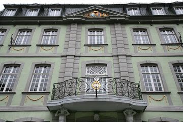 Alte Hausfassaden in Monschau, Rureifel