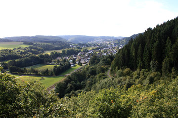 Aussichtspunkt Kuckucksley, Eifelsteig bei Olef (Gemünd)