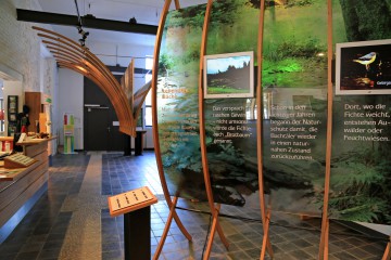 Ausstellung im Nationalpark-Tor in Höfen