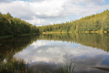 Der Hambacher See auf der Sophienhöhe