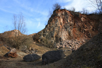 Der "Weinberg", ein Steinbruch bei Hillesheim