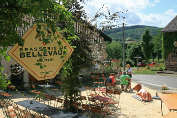 Die Brauerei "Brasserie de Bellevaux" bei Malmedy, B