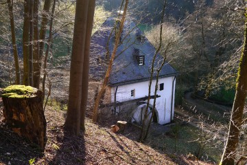 Die Hallenthaler Mühle im Gillesbachtal