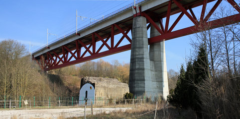 Die "Hammerbrücke" bei  Hergenrath