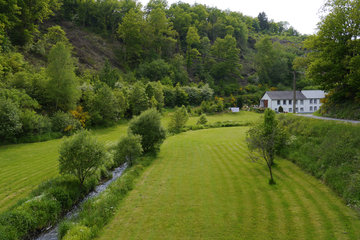 Die Heinskill-Mühle im Tal des Schiebachs bei Ouren