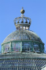 Die Königlichen Gewächshäuser von Laken (Laeken) bei Brüssel