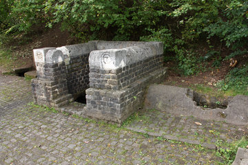 Die römische Quellfassung "Grüner Pütz", Urfttal bei Nettersheim