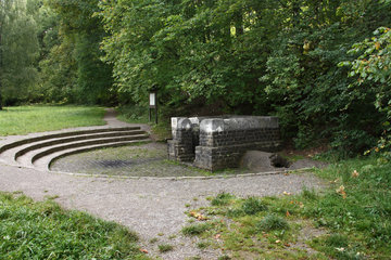 Die römische Quellfassung "Grüner Pütz", Urfttal bei Nettersheim