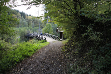 Die Urpferdbrücke im Liesertal nördlich von Manderscheid