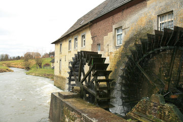 Die Wassermühle von Wijlre im Göhltal