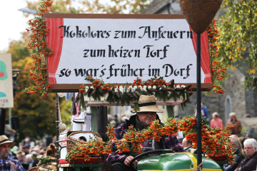 Erntedankfest in Mützenich bei Monschau