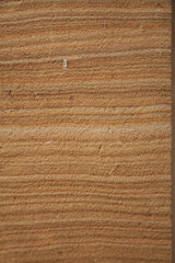 Kalkstein mit eisenoxidhaltigen Ablagerungen aus der Mergelgrube ´t Rooth