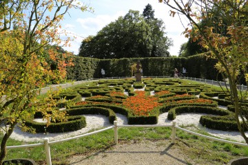 Palastgarten beim Kurfürstlichen Palais, Barockgarten mit Broderie, Trier