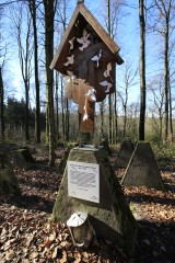 Pilgerkreuz auf dem Moresneter Pilgerweg (Moresneter Bittweg)