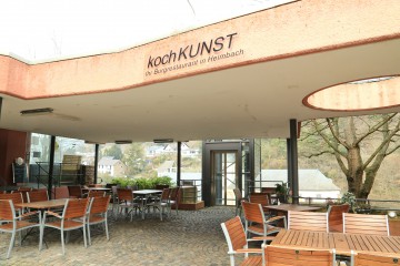 Restaurant in der Burg Hengebach, Heimbach