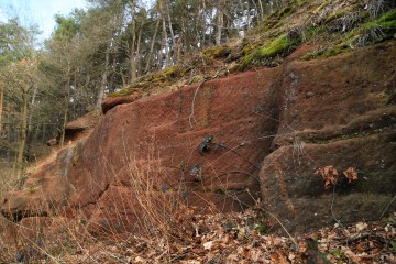 Römischer Steinbruch bei Kall in der Eifel