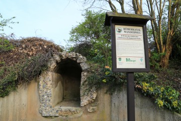 Teilstück einer römischen Wasserleitung in Kall