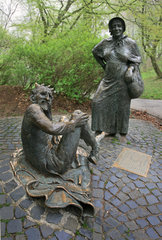 Teufel und Marktfrau, Lousberg, Aachen