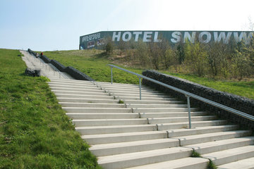 Treppe und Snowworld, Wilhelminaberg, Park Gravenrode
