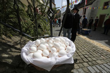 Vorbereitungen für die Schönecker Eierlage von 2018