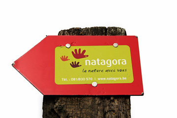 Wegmarkierung "natagora"