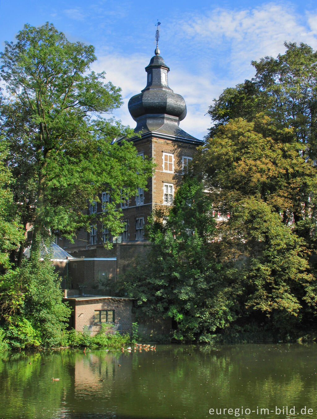 Detailansicht von Abtei Rolduc, Kerkrade, NL
