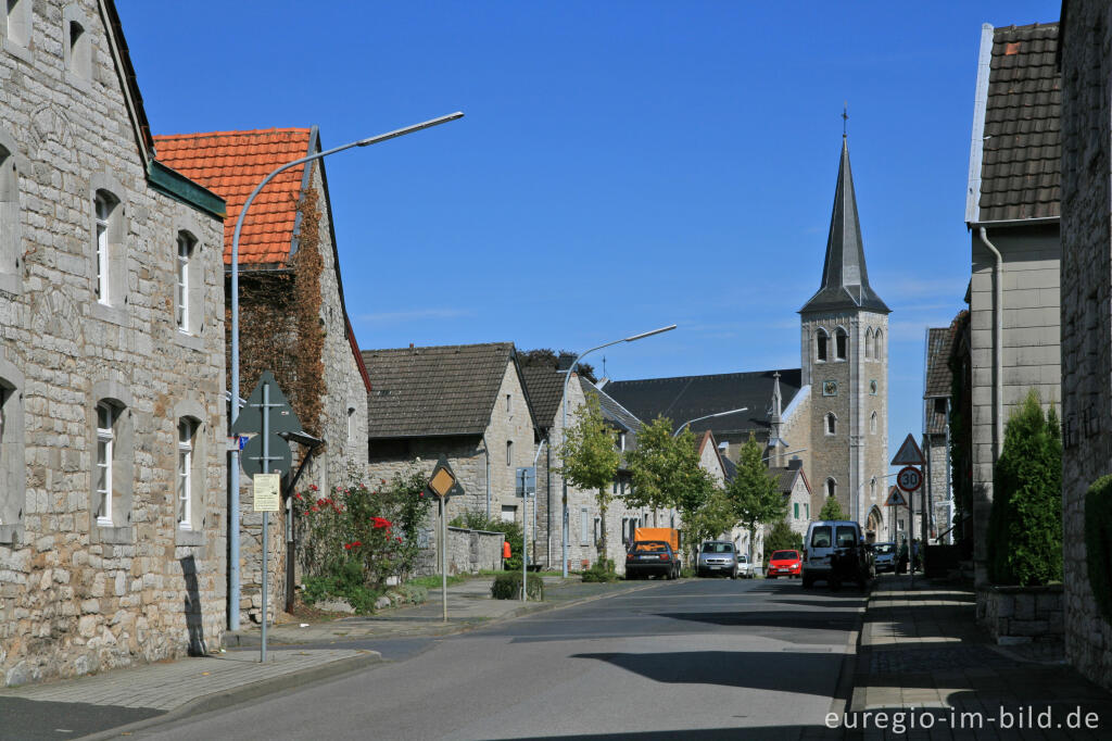 Detailansicht von Alt Breinig, historischer Ortskern, Breinig, Nordeifel