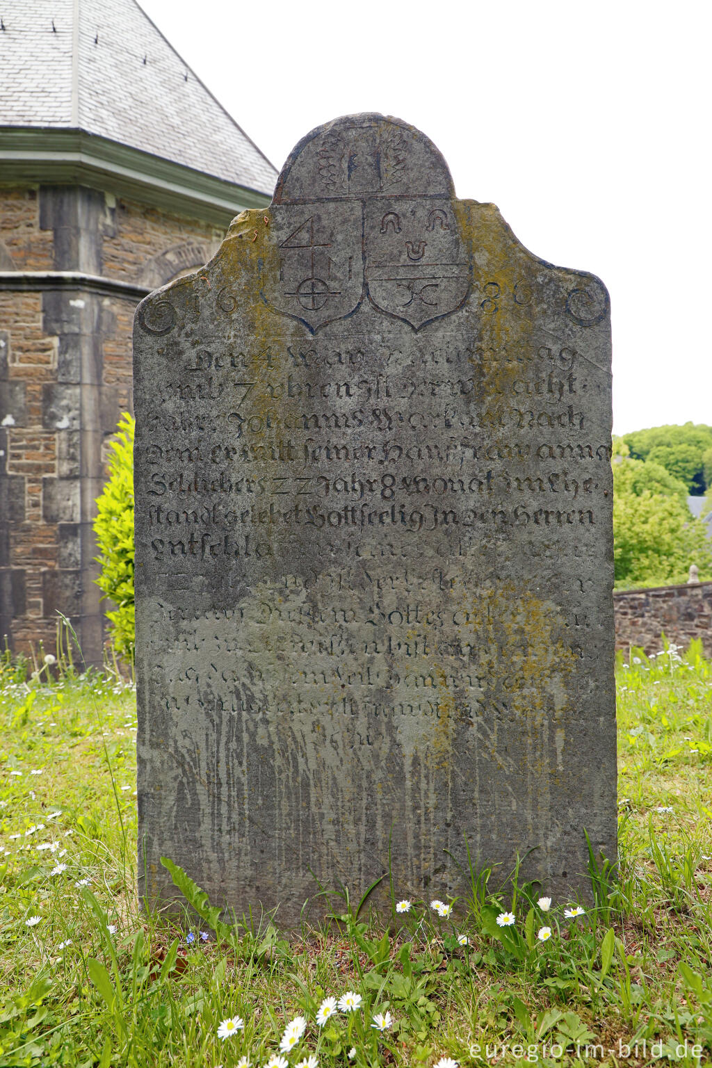Detailansicht von Auf dem Kupfermeisterfriedhof von Stolberg