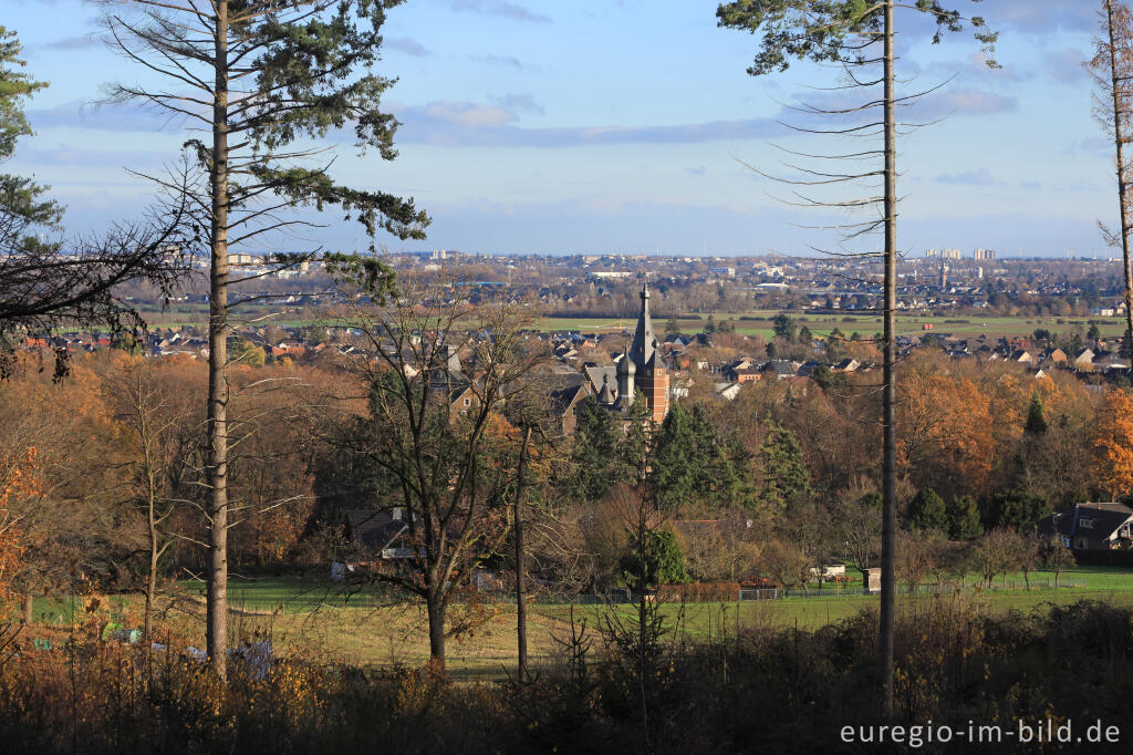 Detailansicht von Blick auf Merode mit Schloss Merode