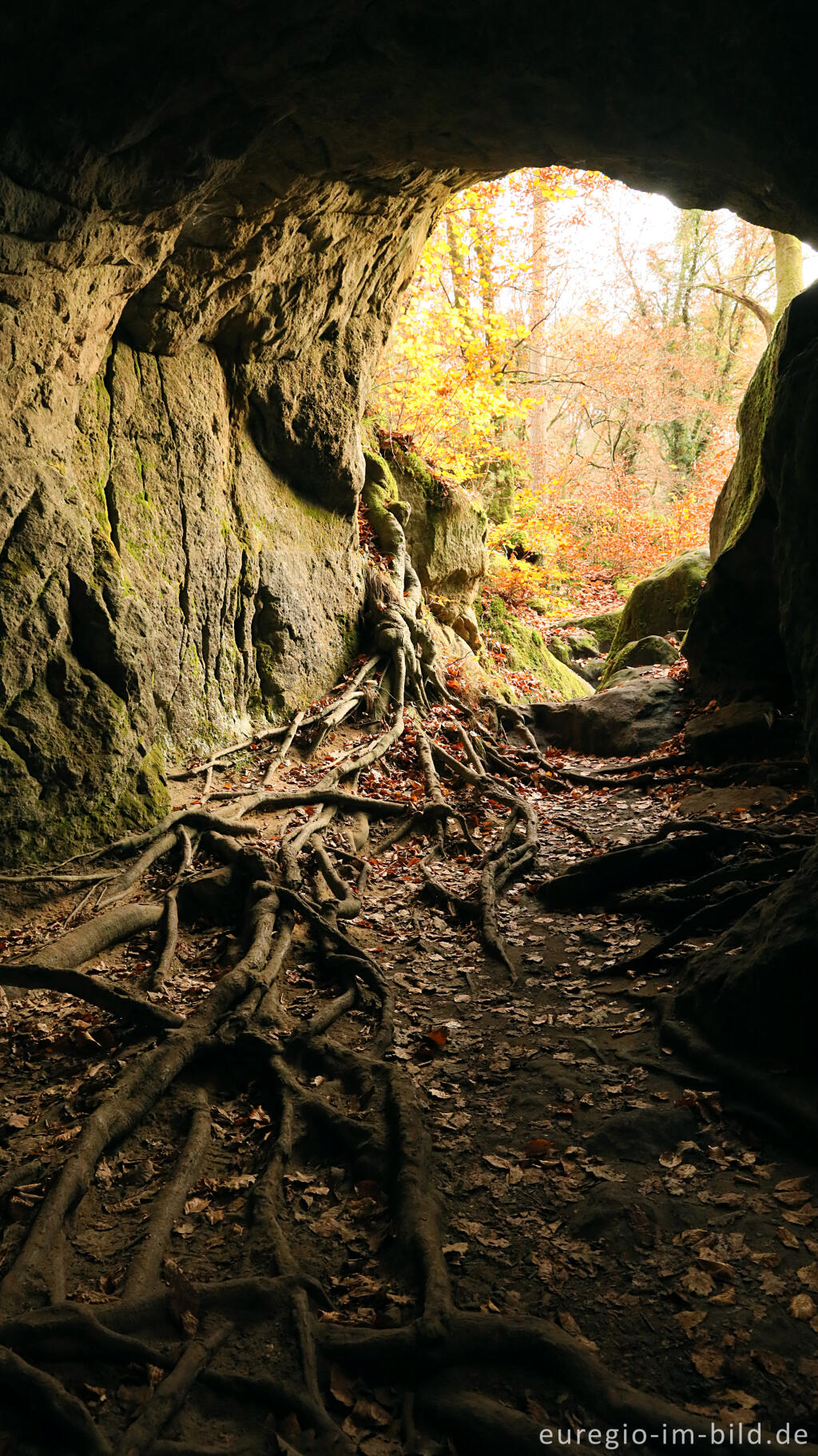 Detailansicht von Die Huel Lee und das Amphitheater