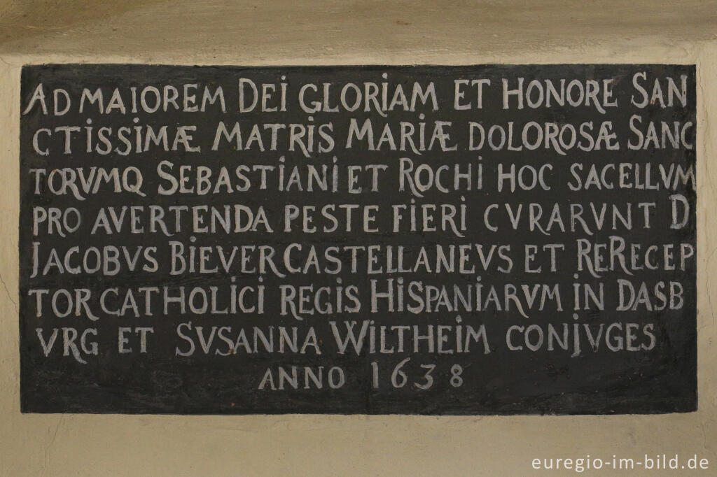 Detailansicht von Die Pestkapelle von Dasburg