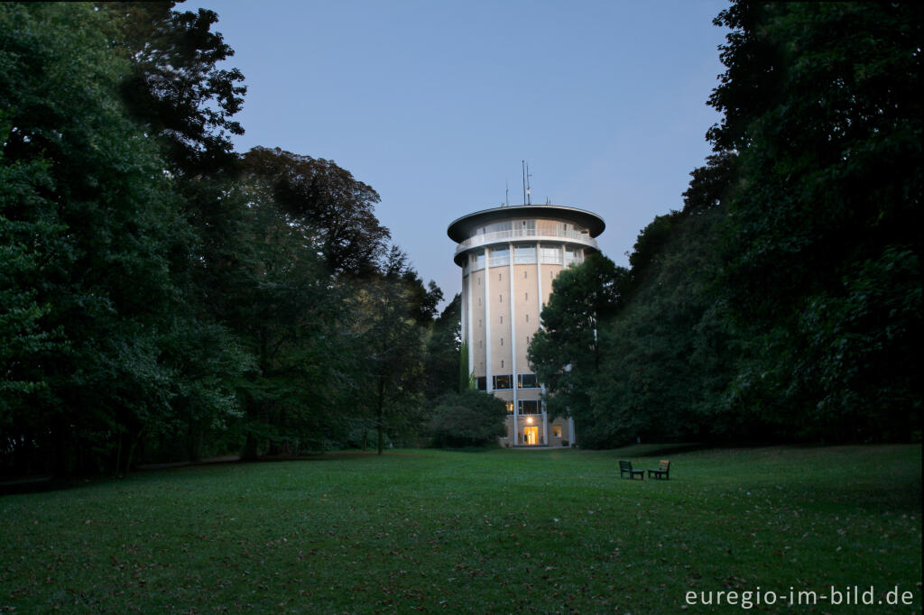 Detailansicht von Drehturm Belvedere auf dem Lousberg, Aachen