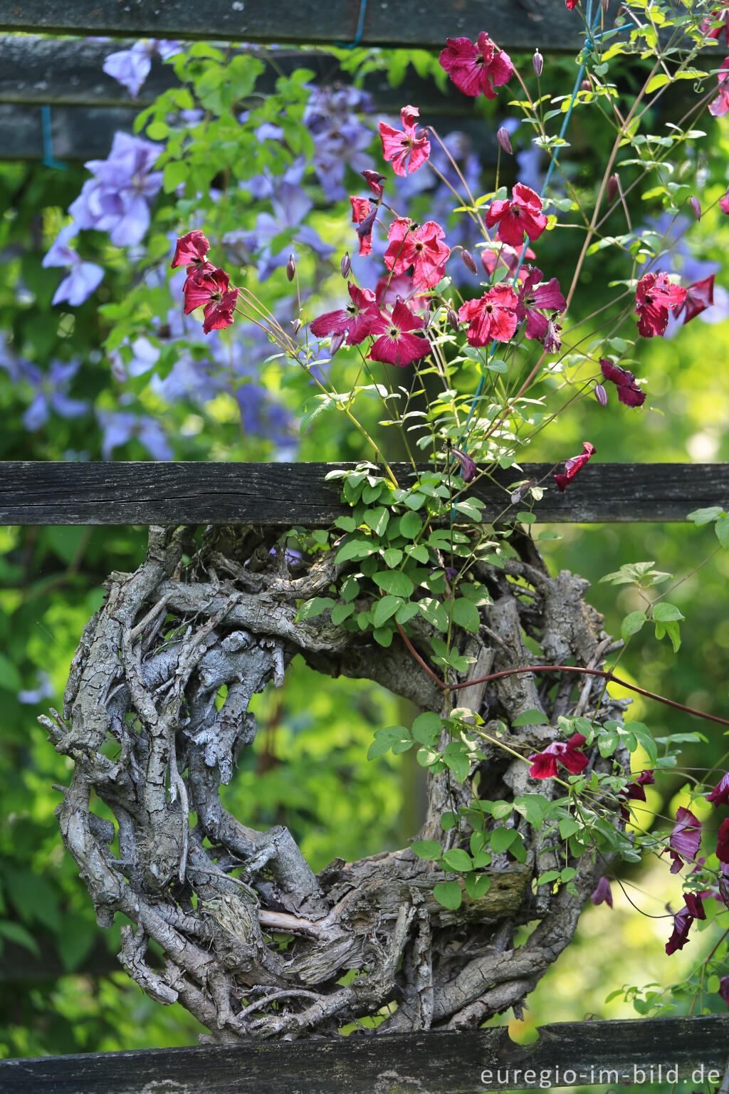 Detailansicht von Ein Garten mit Zimmern