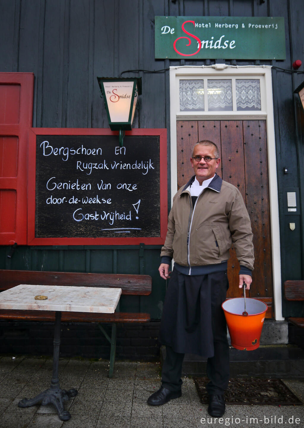 Detailansicht von Ivo Creusen vom "De Smidse", Epen, NL