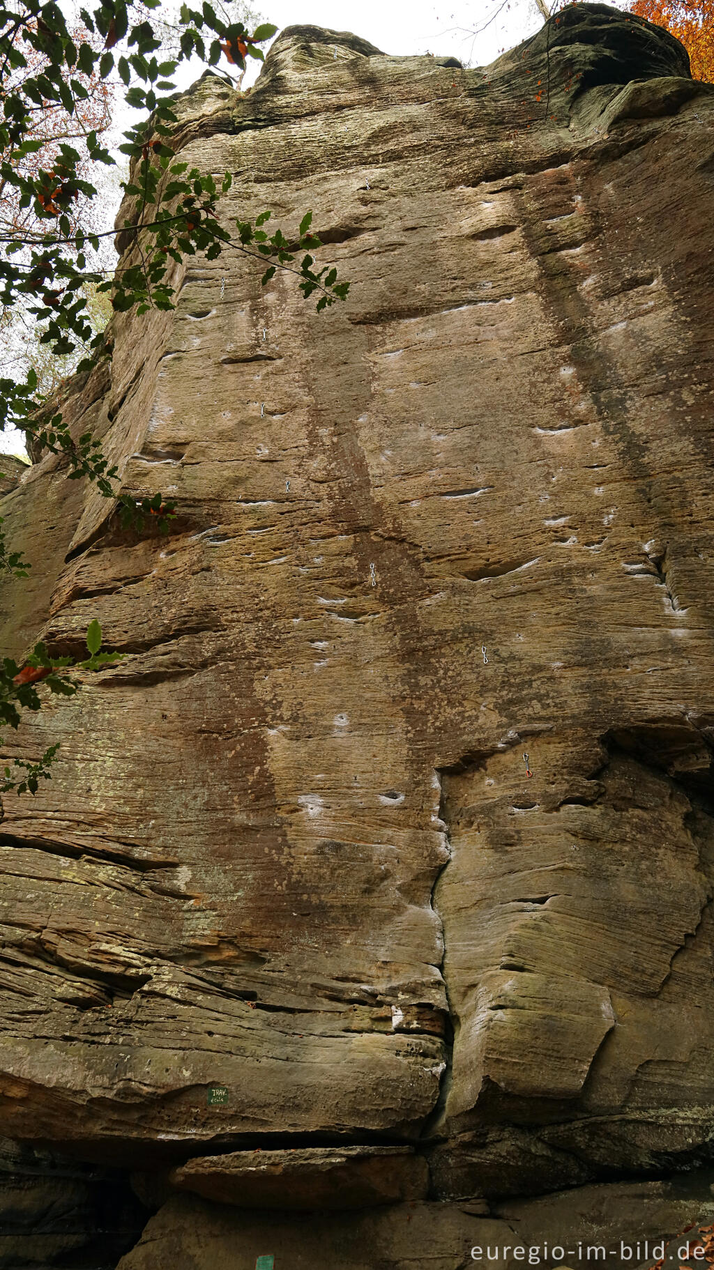 Detailansicht von Kettergebiet Berdorf Wanterbach, Müllerthal