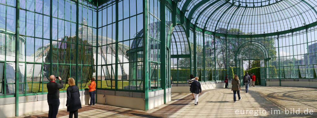 Detailansicht von Königliche Gewächshäuser in Laeken bei Brüssel
