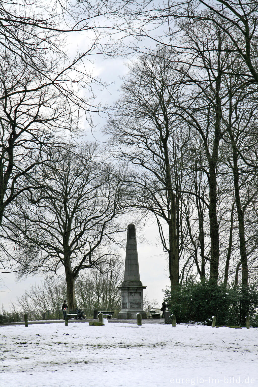 Detailansicht von Lousberg Obelisk