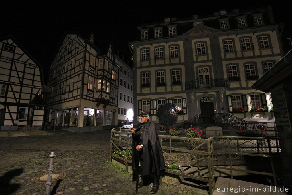 Detailansicht von Nachtwächterfühtung in Monschau