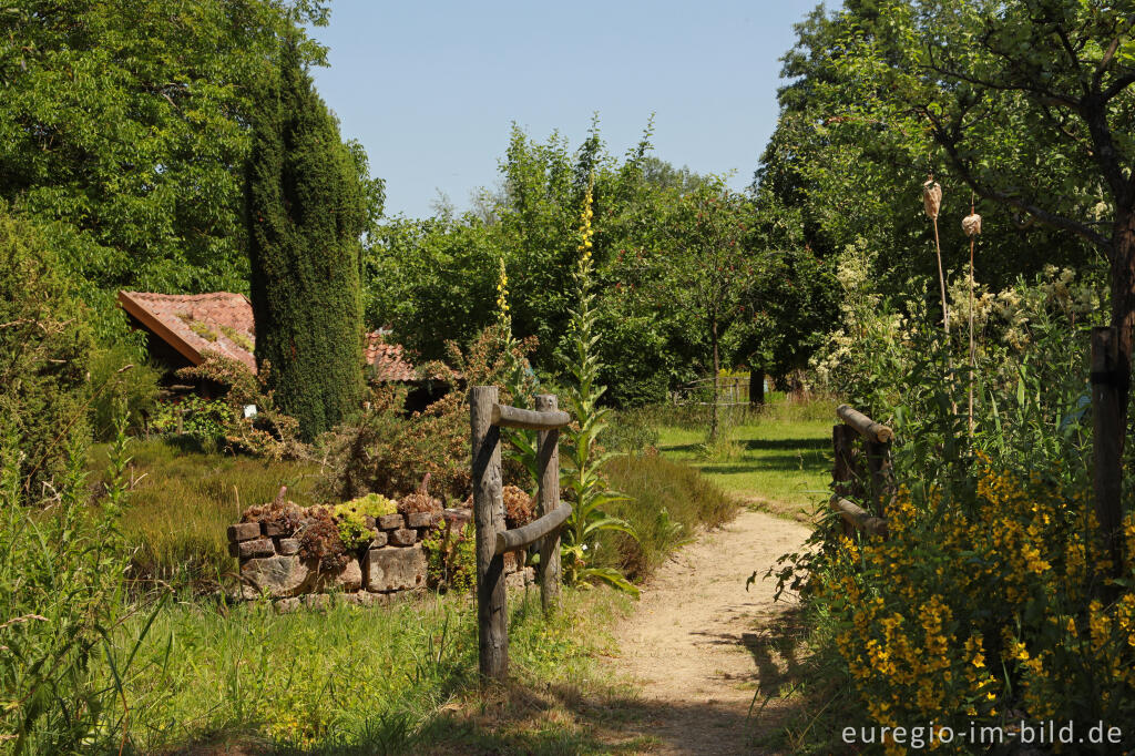 Rundweg im Schlossgarten von Oud-Valkenburg