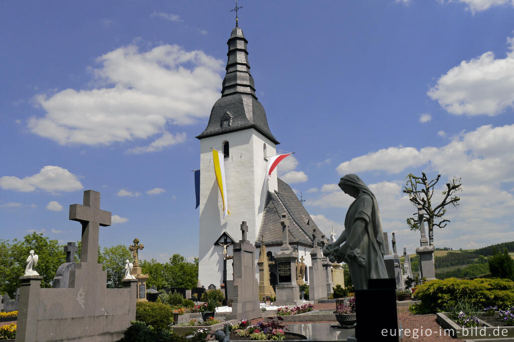 Detailansicht von St. Hubertus-Kapelle von Weweler bei Burg-Reuland