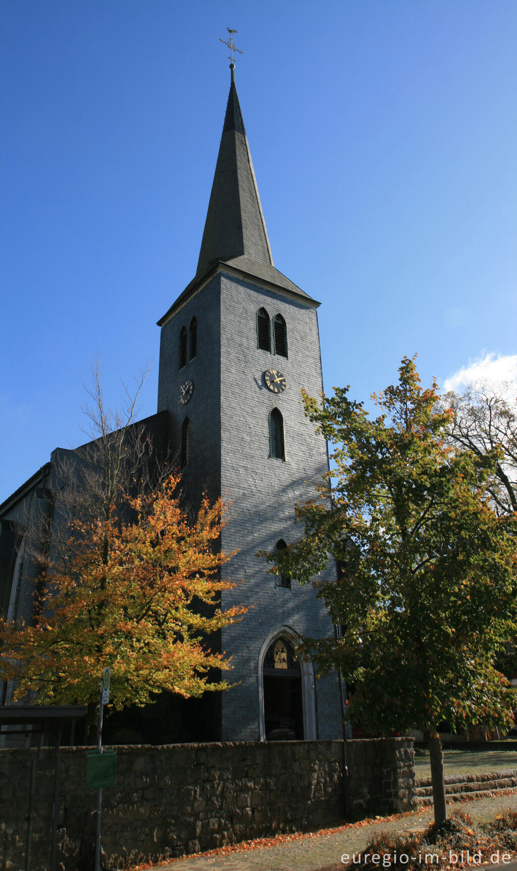 Detailansicht von St. Hubertus, Roetgen