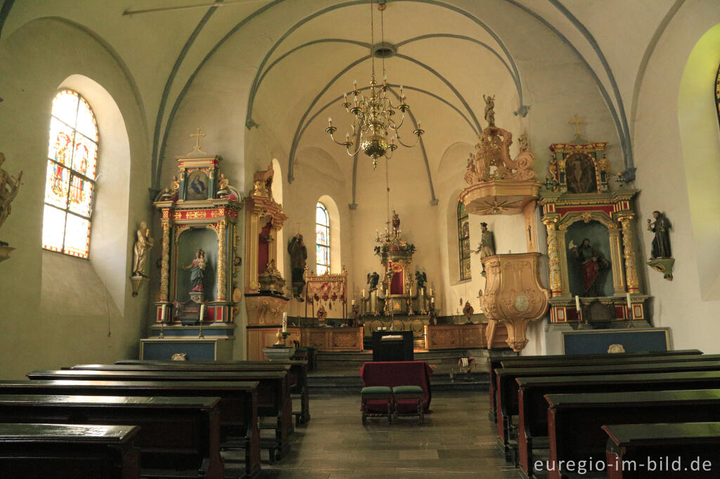 Detailansicht von St. Mariä Geburt, Monschau