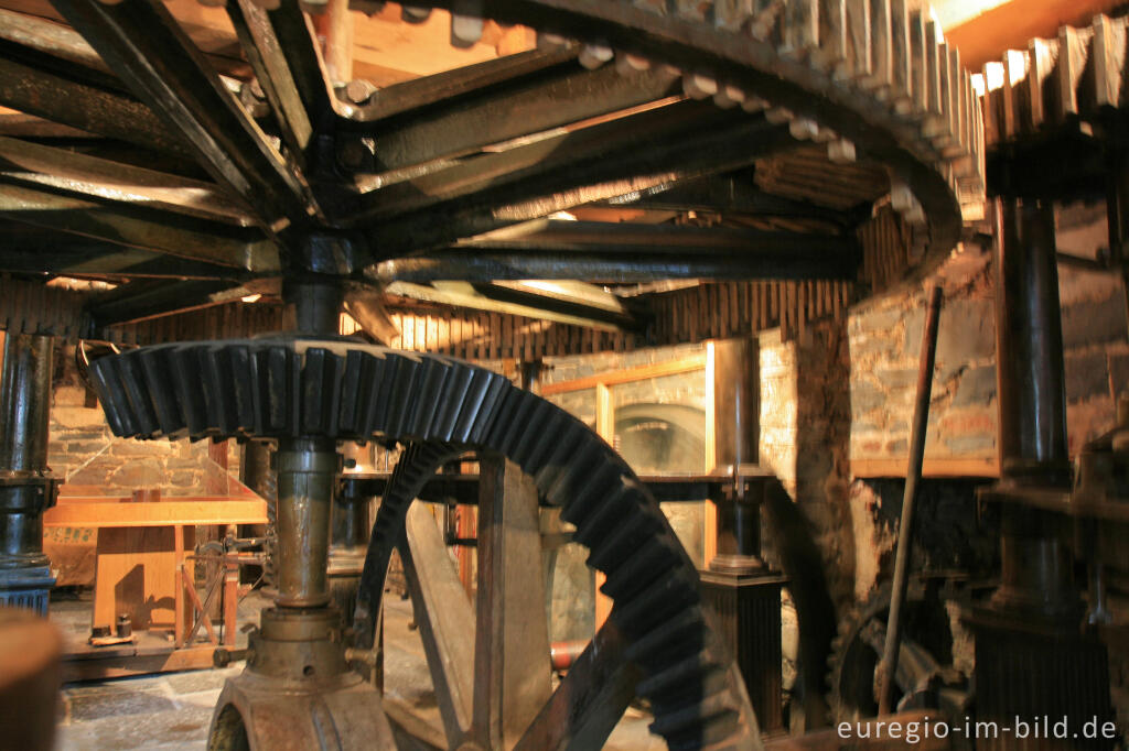 Detailansicht von Val Dieu, historische Mühle