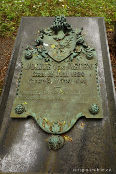 Auf dem Kupfermeisterfriedhof von Stolberg
