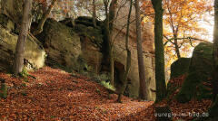 Auf dem Wanderweg B2 im Müllerthal, Luxemburg