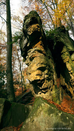 Auf dem Wanderweg B2 im Müllerthal, Luxemburg