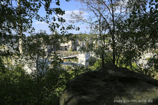 Blick vom Plateau von Caestert auf das Gelände von ENCI