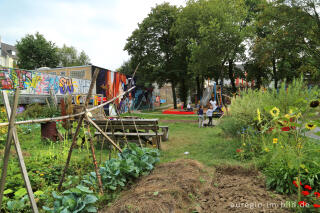 Gemeinschaftsgarten HirschGrün (Suermondt-Park), Aachen 2016